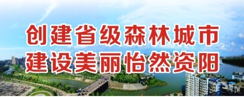 骚逼网站啊啊啊啊啊创建省级森林城市 建设美丽怡然资阳